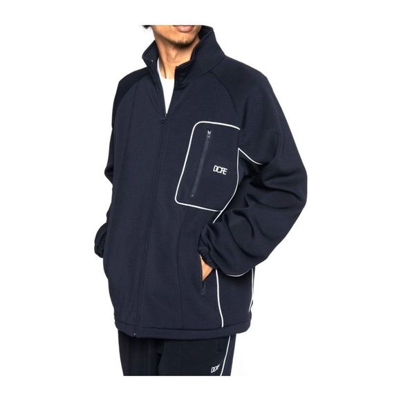 DOPE Jackets & Coats Dope Mens Clubhouse Track Jacket Navy Blue